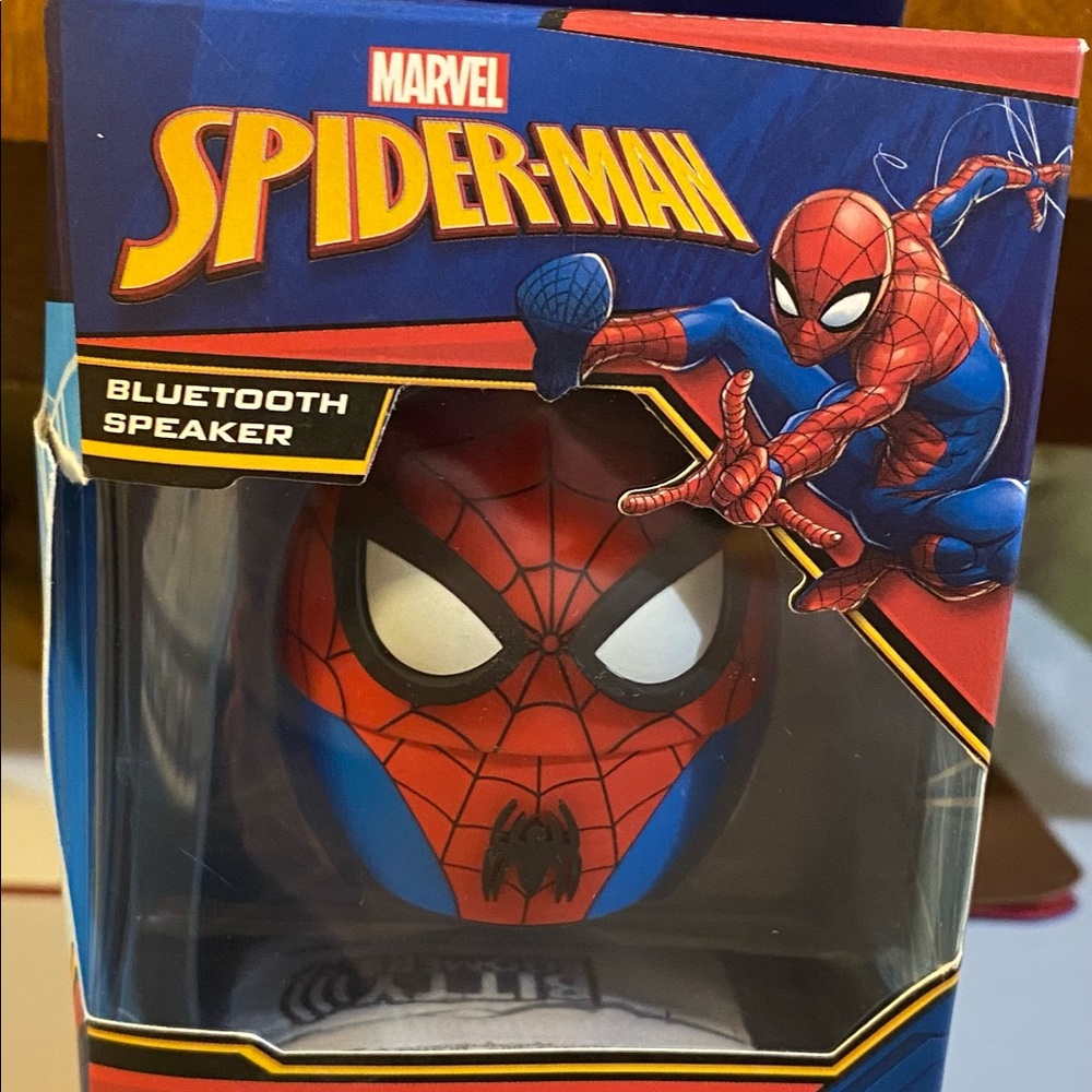 Marvel Spiderman Bitty Boomers Bluetooth Speaker NEW IN BOX